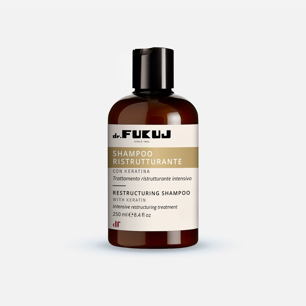 Shampoo Ristrutturante — herstellende shampoo 250 ml met keratine voor beschadigd haar