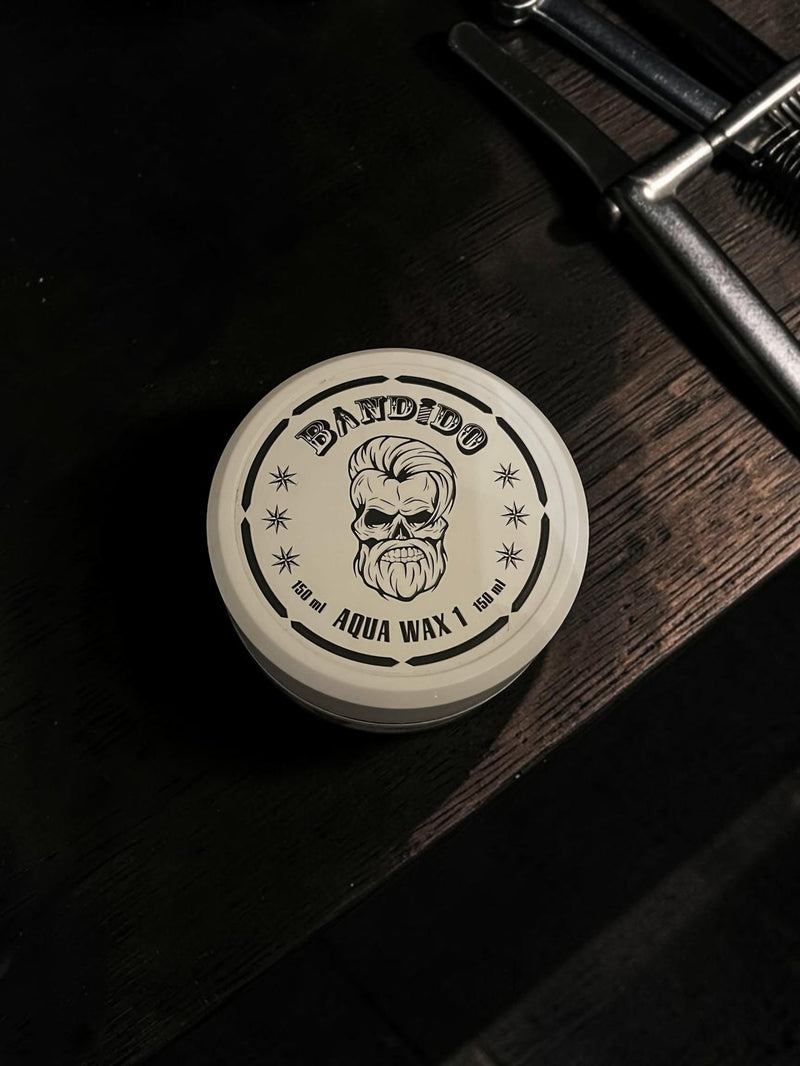 Bandido Aqua Wax 1 — Capelli (Wit) 150ml met matte finish en mega sterke hold